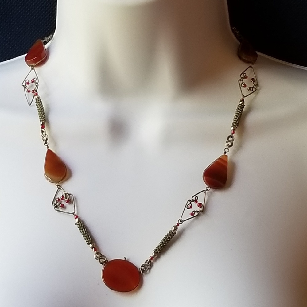 Quartz necklace